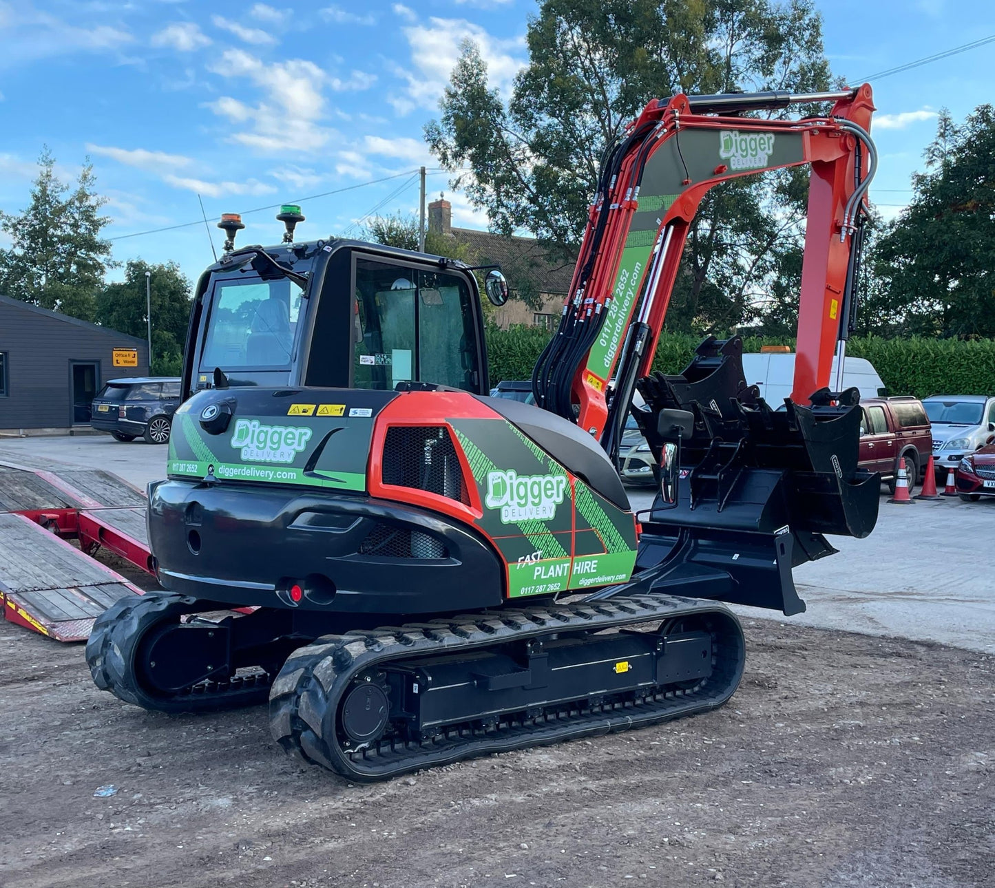 Kubota KX085 (9T) - Digger DeliveryDigger Delivery