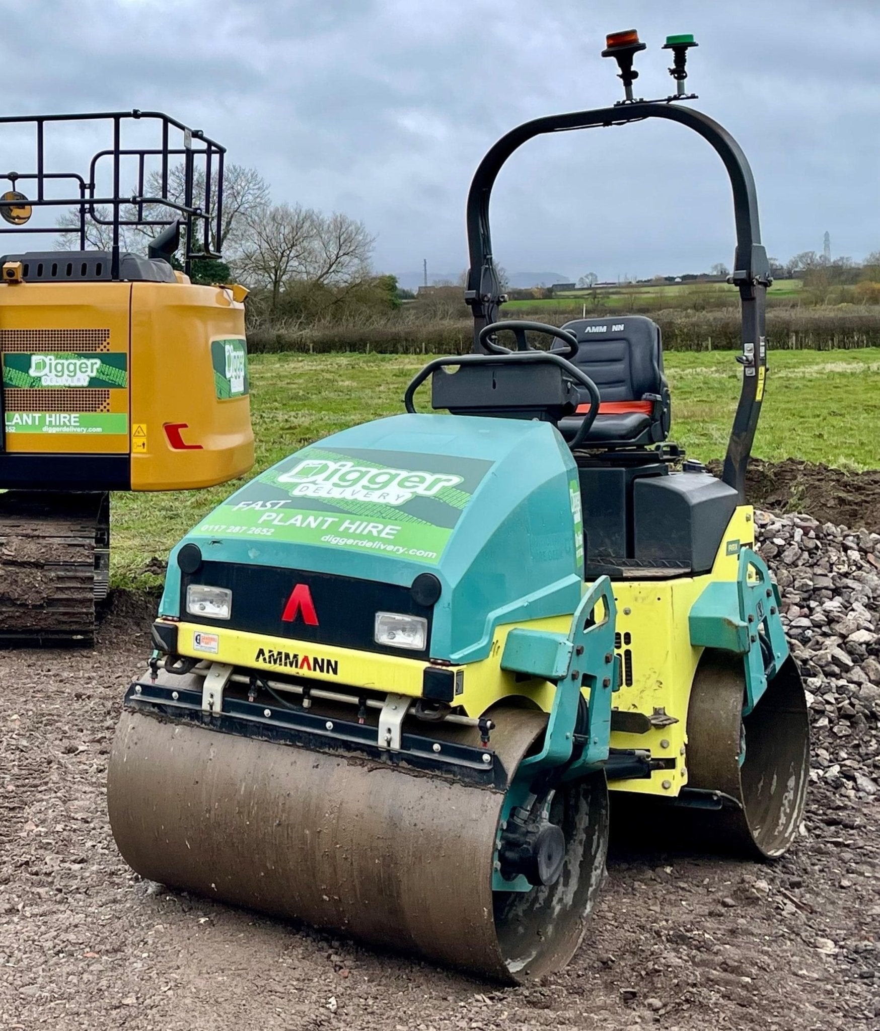 120 Tarmac Roller - Digger DeliveryDigger Delivery