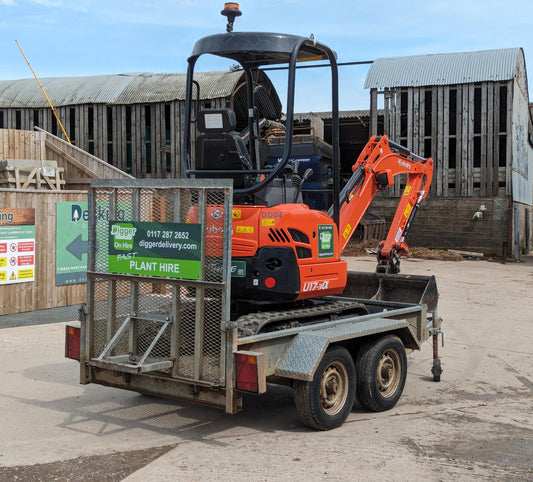 Trailer For Digger Hire Bristol and south Gloucestershire , Digger delivery 